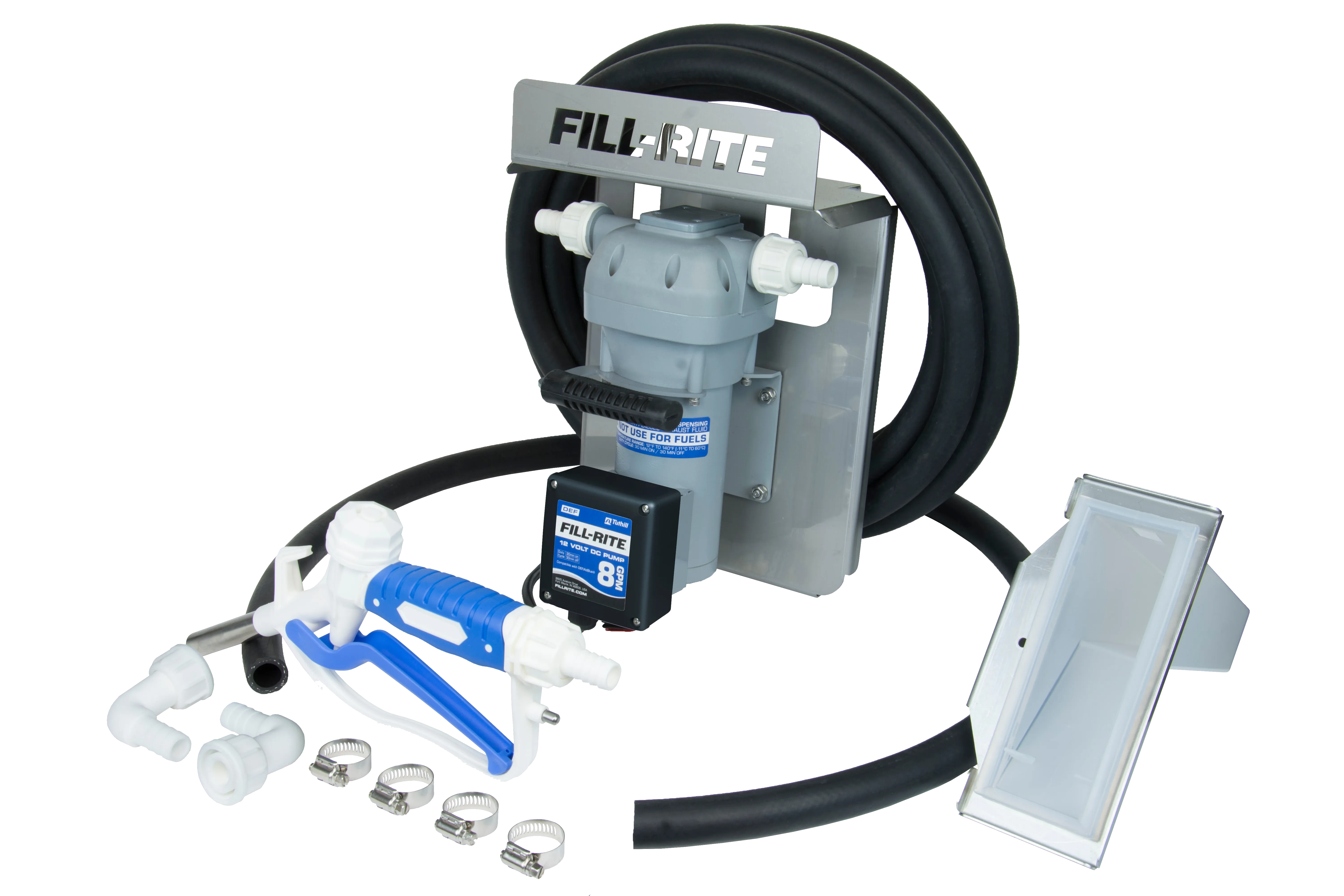 Fill-Rite&#xAE;&#x20;DC&#x20;8&#x20;GPM&#x20;DEF&#x20;AdBlue&#xAE;&#x20;Transfer&#x20;Pump&#x20;with&#x20;Manual&#x20;Nozzle